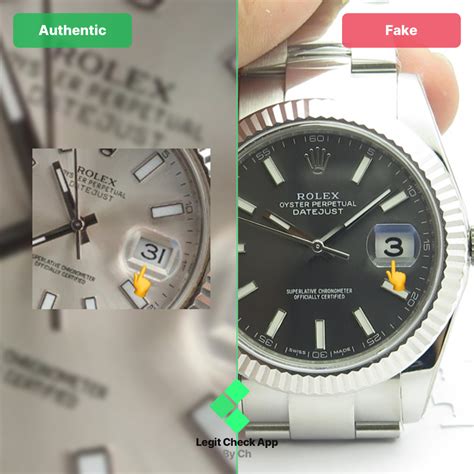 how ot detect a real rolex dateadjust from a fake|identifying Rolex watches.